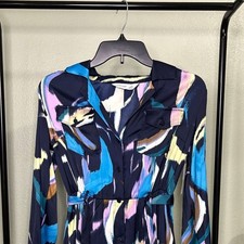 Nine West Multicolor Asymmetrical Dress