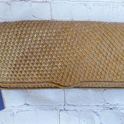 NWT Rebecca Minkoff Honey Clutch With Dust Bag Retail$350