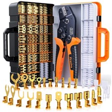 Spade Connector Crimper Kit with 420PCS Connectors