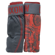 Dixxon Flannel Company Men  s XL Premium Red/Black Boxer Briefs 2 Pairs