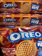3 Pack OREO Chicken  Waffles Sandwich Cookies Size 10.68 oz Limited Edition