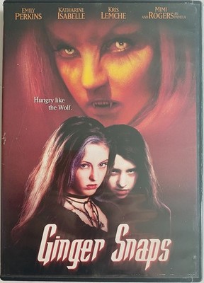 Ginger Snaps DVD Cult Horror Emily Perkins Katharine Isabelle Mimi Rogers