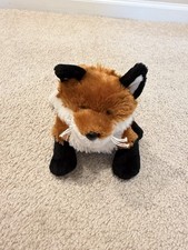 Webkinz Red Fox Plush Ganz HM171 Stuffed Animal Orange White Tail