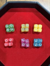 Krosmaster Arena 6 Sets Of Dice! 24 Dice Total
