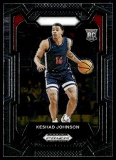 Keshad Johnson 2024 Panini Prizm Draft Picks #66 Arizona Wildcats B21B11