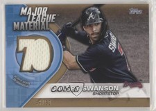 2021 Topps Major League Materials Gold /50 Dansby Swanson #MLM-DS 4z8