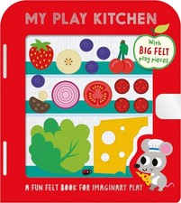 MY PLAY KITCHEN by Cara Jenkins Hardcover Book