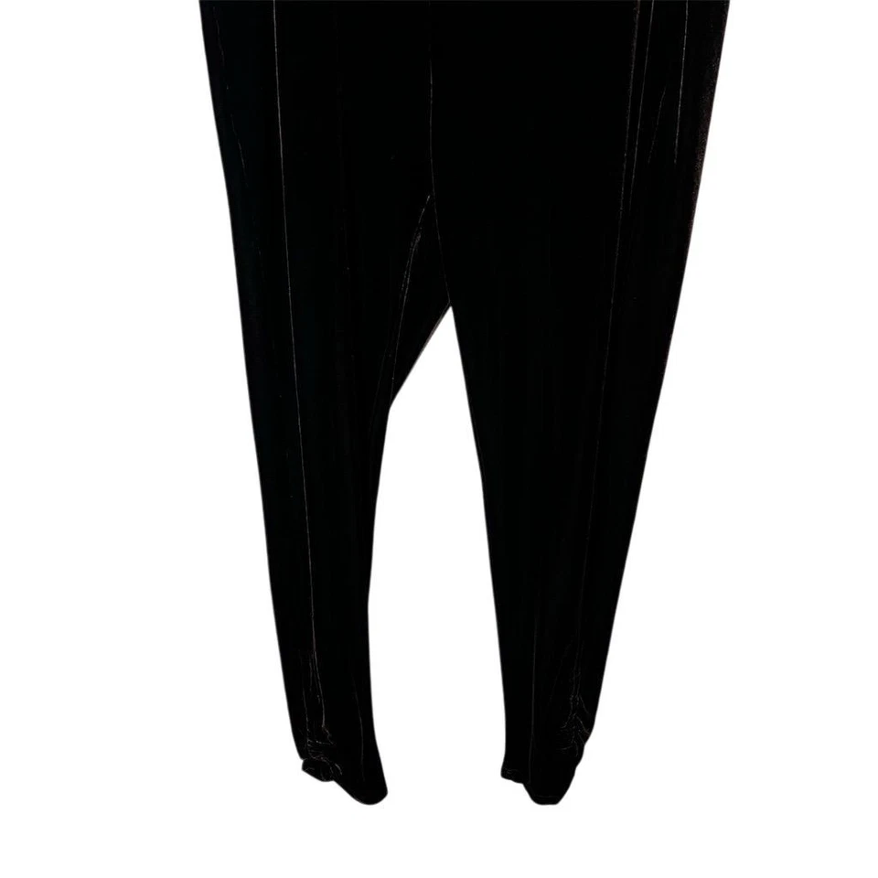 Женские коричневые бархатные леггинсы Chico's Zenergy размер США 12 повседневные осень в рюшах - Изображение 3 из 4