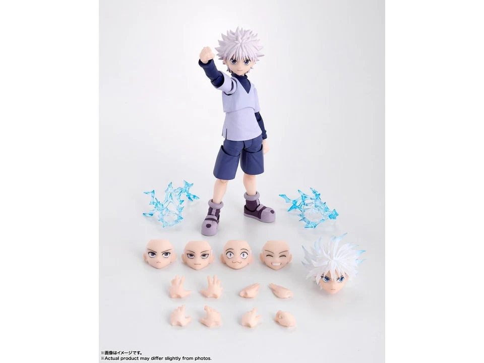 Figura de acción Bandai Hunter x Hunter S.H.Figuarts Killua Foto 4 de 4