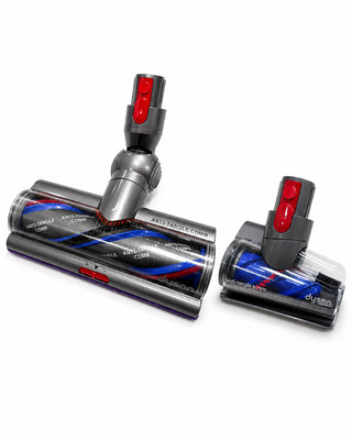 Dyson V15 / V11 Motorbar Cleaner Head + Hair Screw Tool OEM Attachment Bundle