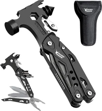 16-In-1 Multitool, Gifts for Dad, Hammer Multi Tool, Utility Knife Multitools fo