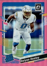 2023 Donruss Optic #263 Daiyan Henley Pink