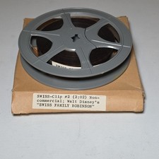 Swiss Family Robinson Clip #2 RARE Non-Commercial Walt Disney Film Reel 16mm