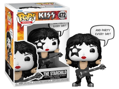 Funko Pop Sayings: Rocks: Kiss - The Starchild (And Party Every Day) #472 #84126
