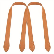 1set 2pcs PU Leather Purses Straps 23.2 inch PU Leather bag Handles Replacement