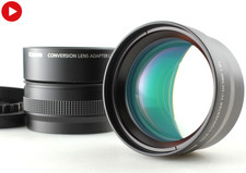  Top MINT Canon TC-DC58D Teleconverter Lens LA-DC58K for Powershot G JAPAN