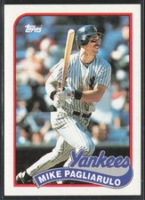 1989 Topps Mike Pagliarulo New York Yankees #211