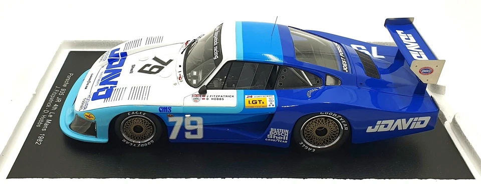 Spark 1/18 Scale 18S286 - Porsche 935 #79 4th Le Mans 1982 Fitzpatrick/Hobbs - Image 3 of 4