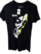  NWT Misfits Black Graphic Skull T-Shirt Small