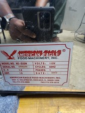 American Eagle AE-G22N Bench Meat Grinder, #12 Hub, 250 lbs/hr, 1.5HP, 170 RPM