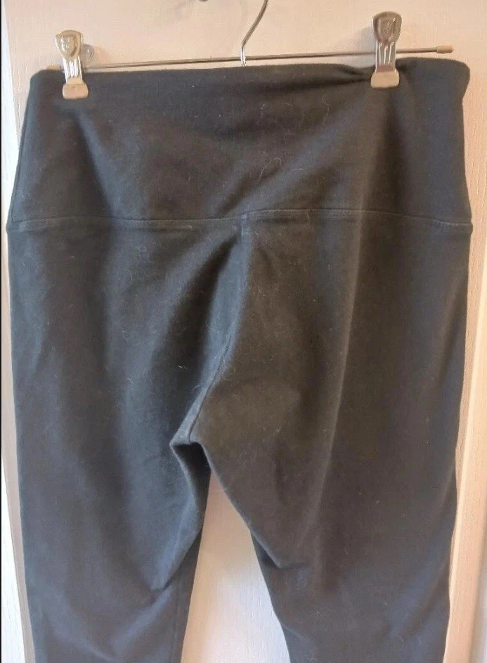 Leggings Lysse para mujer XL negros tiro alto tobillo cómodo cintura tirar en ponte J2Y Foto 3 de 4