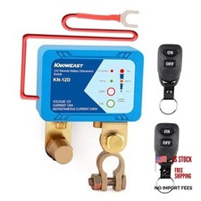 12V 240A Remote Battery Kill Switch - Smart Voltage Control Anti-Theft 12D