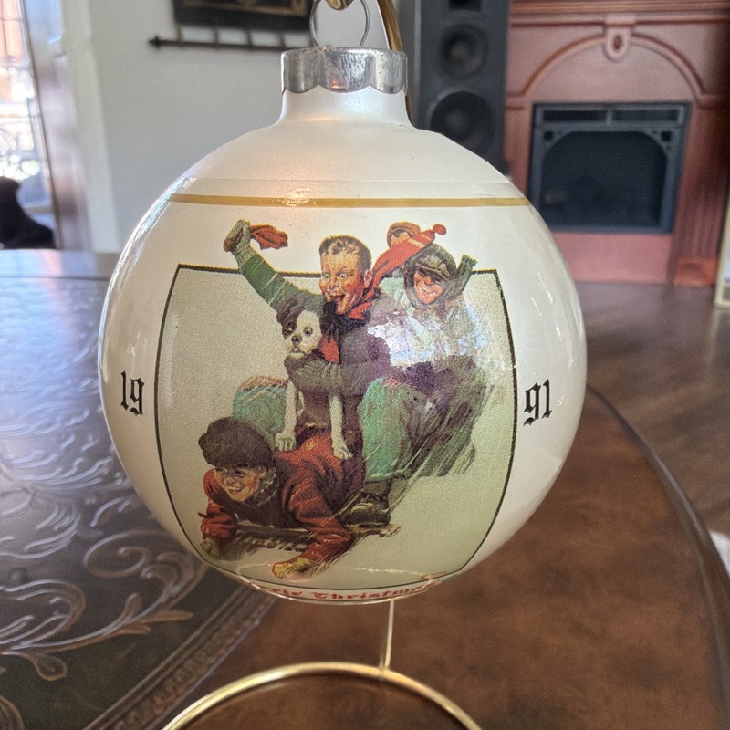 17th Limited Edition 1991 Christmas Ornament By Dave Grossman