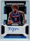2021-22 Panini Prizm Miles McBride Silver Rookie Auto