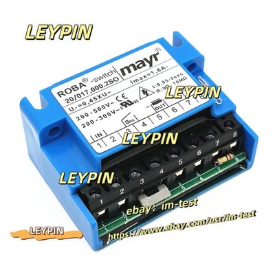 MAYR Brake Rectifier module ROBA-switch 20/017.000.2SO 200-500V 200-300V1.8A*im