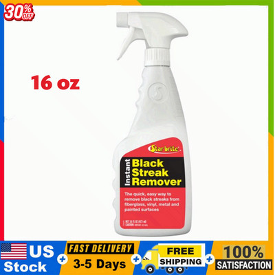 16 OZ Black Stain Remover Spray - Instant Black Streak Eliminator for Boats