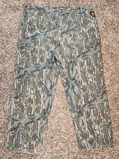 RARE NWOT Vintage Carhartt WU345 Mossy Oak Camo Double Knee Hunting Pants 40 30