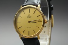 Omega De Ville Quartz Gold Quadrante Vintage anni 70 Ref.191.0044 Cal.1330...