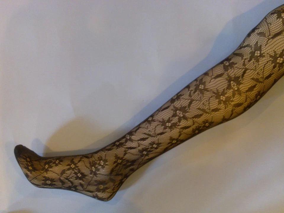 Next Chocolate Patterned Girls Tights (2 Pairs)