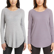 CHASER Ladies' Long Sleeve Waffle Thermal Tunic - Size: XXL