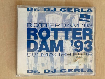 Maxi CD Dr. DJ Cerla   Rotterdam '93
