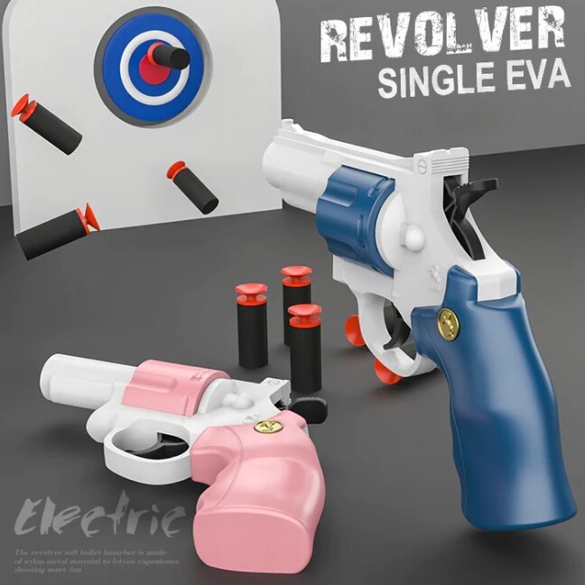 ZP5 EVA Soft Bullet Gun Can Launch Soft Bullet Throwing Shell Pistol