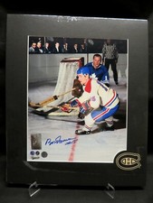 BOBBY ROUSSEAU, SIGNED Matted 8x10 Photo, MONTREAL CANADIENS