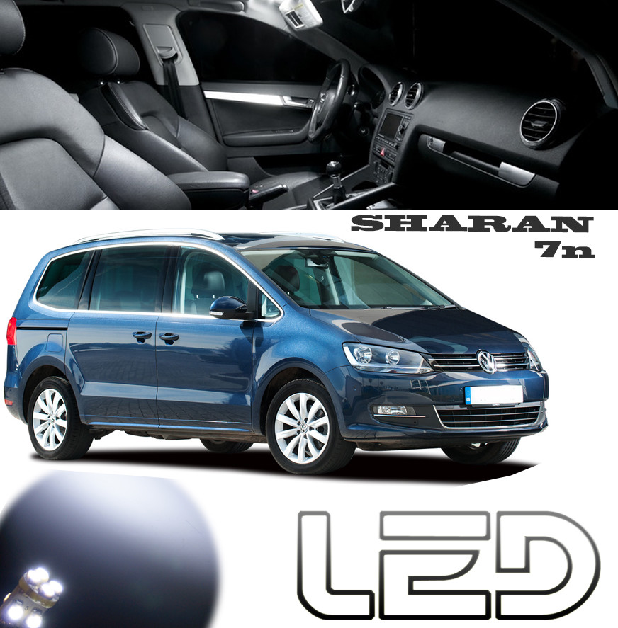 Kit LED Sharan 7N éclairage blanc pur haute luminosité pour sols et plafonniers