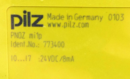 Pilz PNOZ mi1p Erweiterungsmodul 24VDC inkl. CD -unused- - Picture 2 of 4