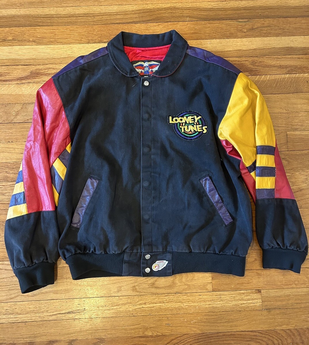 90s Jeff Hamilton Vintage Looney Tunes Racing Jacket | eBay