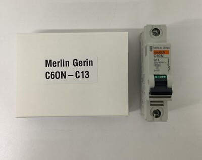 Merlin Gerin C60N-C13 Multi 9 13-Amp, 1-Pole Circuit Breaker 
