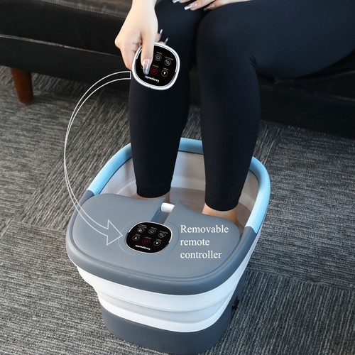 Carepeutic Masajeador de Pies Automático Plegable Spa con Control Remoto KH309 - Imagen 3 de 7