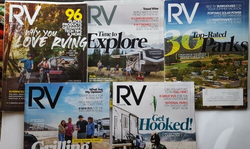 RV Magazine 5 2021 issues Tech Getaway Products - Picture 1 of 2