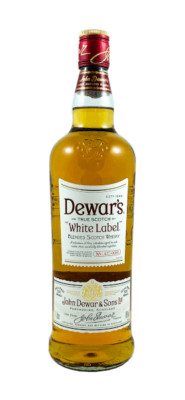 (21,41 /l) Dewar`s White Label Blended Scotch Whisky 40% 1,0l Flasche