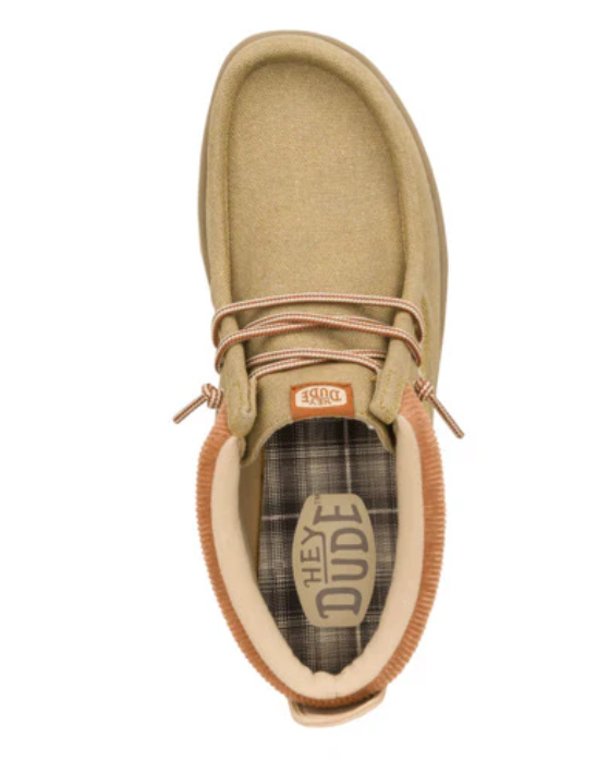 Bottines Hey Dude Wally Mid Gripr - Confort, Style Et Polyvalence En Marron - 4