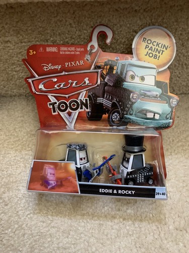 Disney Pixar Cars Toon EDDIE & ROCKY aus Heavy Metal Mater NICHT NEUWERTIG