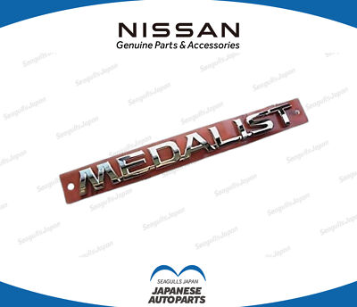 NISSAN Genuine OEM NOTE E12 Rear Back Door Emblem ''MEDALIST'' 84896-3VJ0A