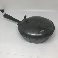 Silverplate Silent Butler Crumb Catcher w/ Etched STALLION HORSE Vintage EPC 300