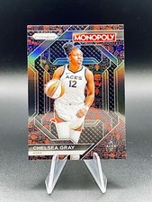 2024 Prizm Monopoly WNBA Chelsea Gray #WNBA12 🟥⬛️ Red Black Icons Prizm ACES