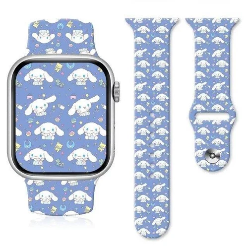 Anime Sannrio My Melody Cinnamoroll Kuromi Uhrenarmband für Apple Watch 8765 Stra - Bild 49 von 58
